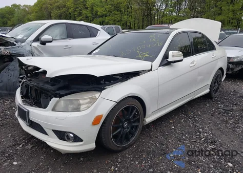 2008 Mercedes-Benz C 300 Luxury 4Matic/Sport 4Matic from USA, damaged, VIN WDDGF81X28F058360